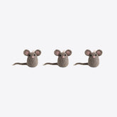 Mini Souris - Lot de 3 – Souris en feutre par Gry & Sif